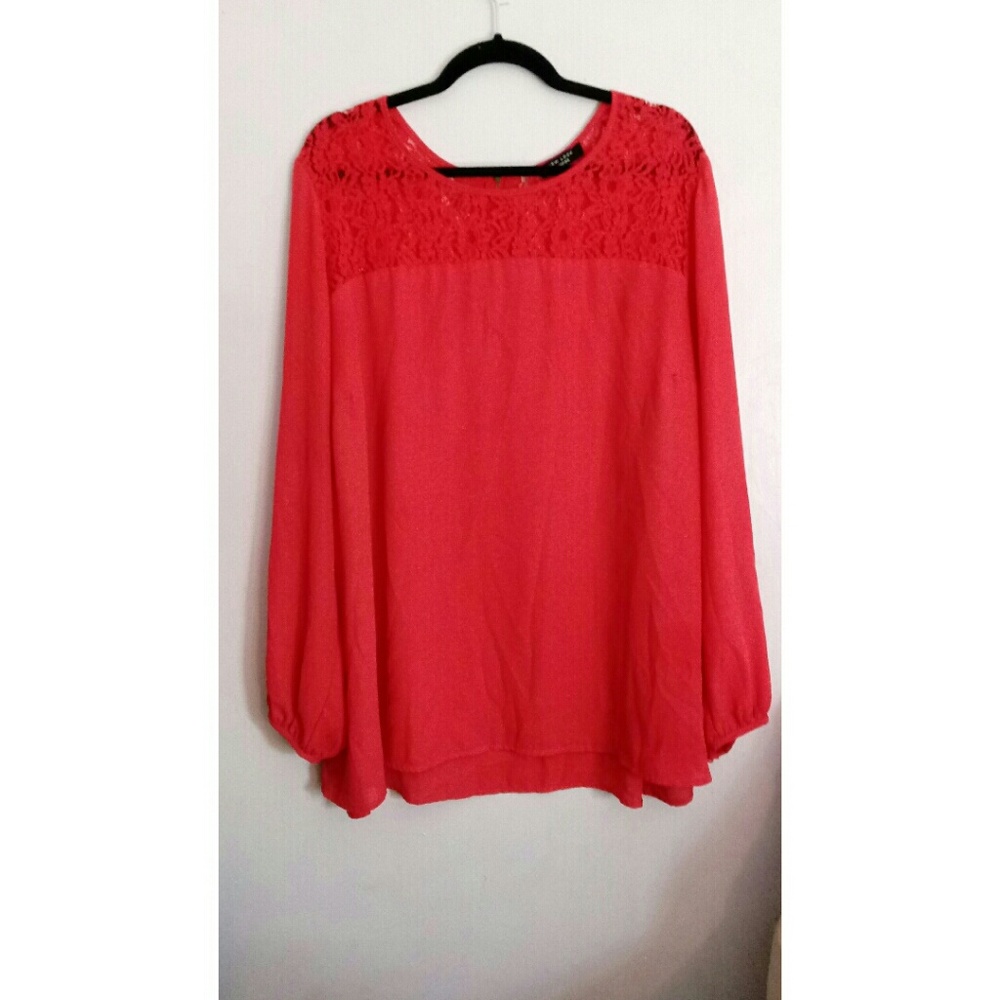 New Look lace blouse.